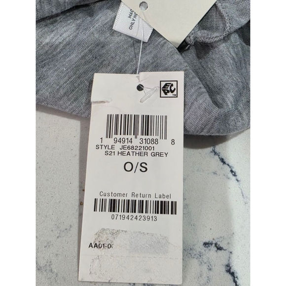 Women's Jenni Heather Gray One Size Scarf & Wrap - Picture 7 of 11